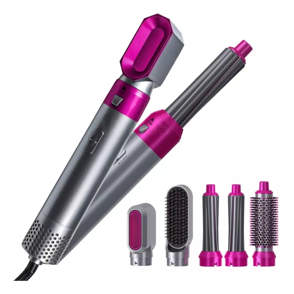 Cepillo Alisador Secador 5 En 1