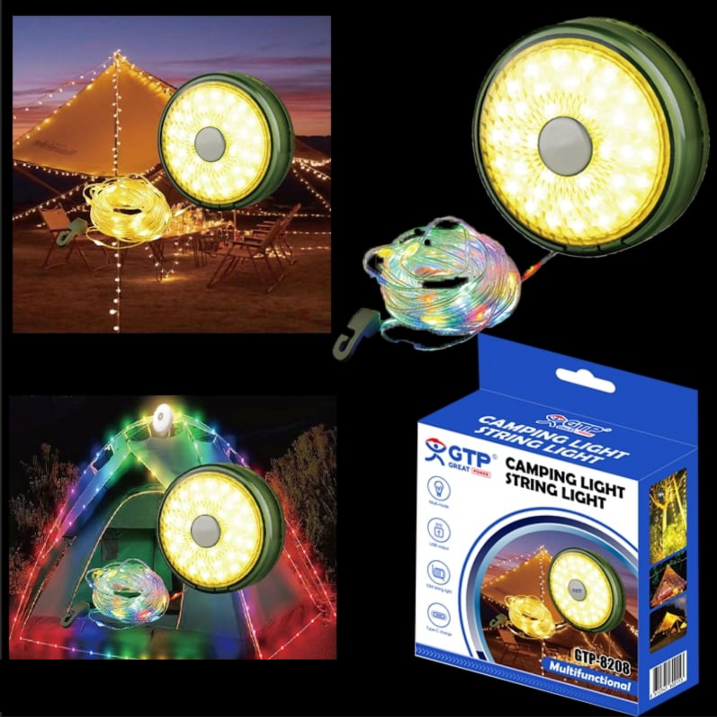 Guirnaldas Luminosas De Exterior Led