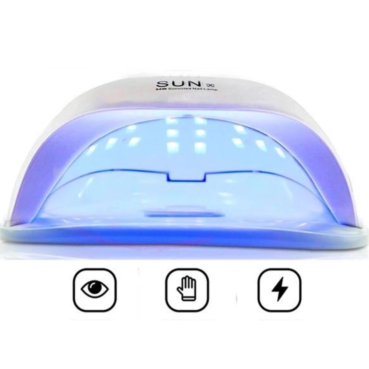 Lampara De Uñas Manicure 54w Uv Led