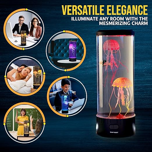 Luz Nocturna Con Forma De Medusa Luz Qu