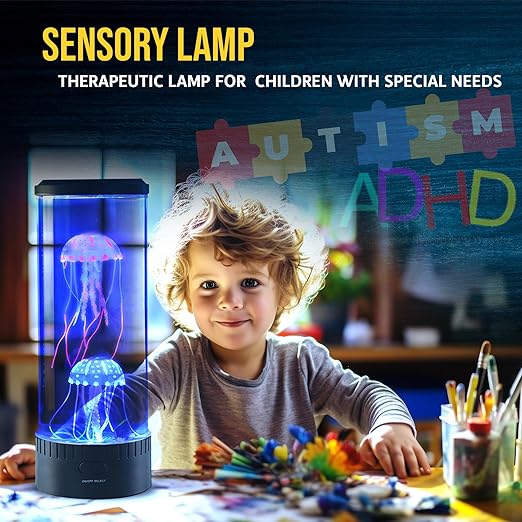 Luz Nocturna Con Forma De Medusa Luz Qu