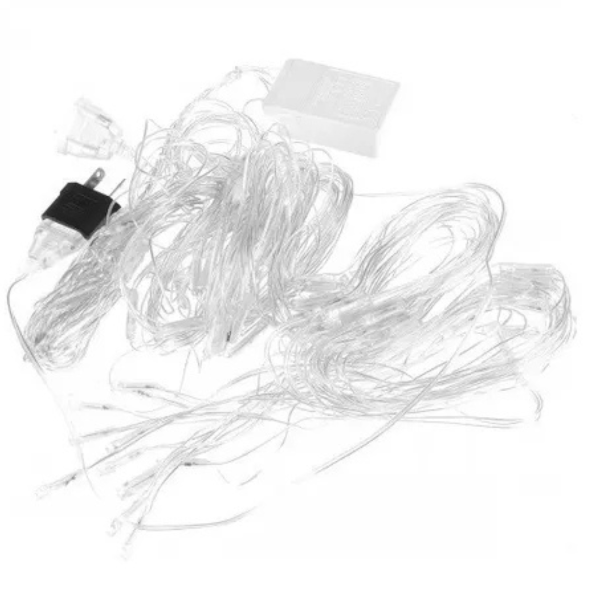 Malla Cortina Con Energia Solar 3x3 M