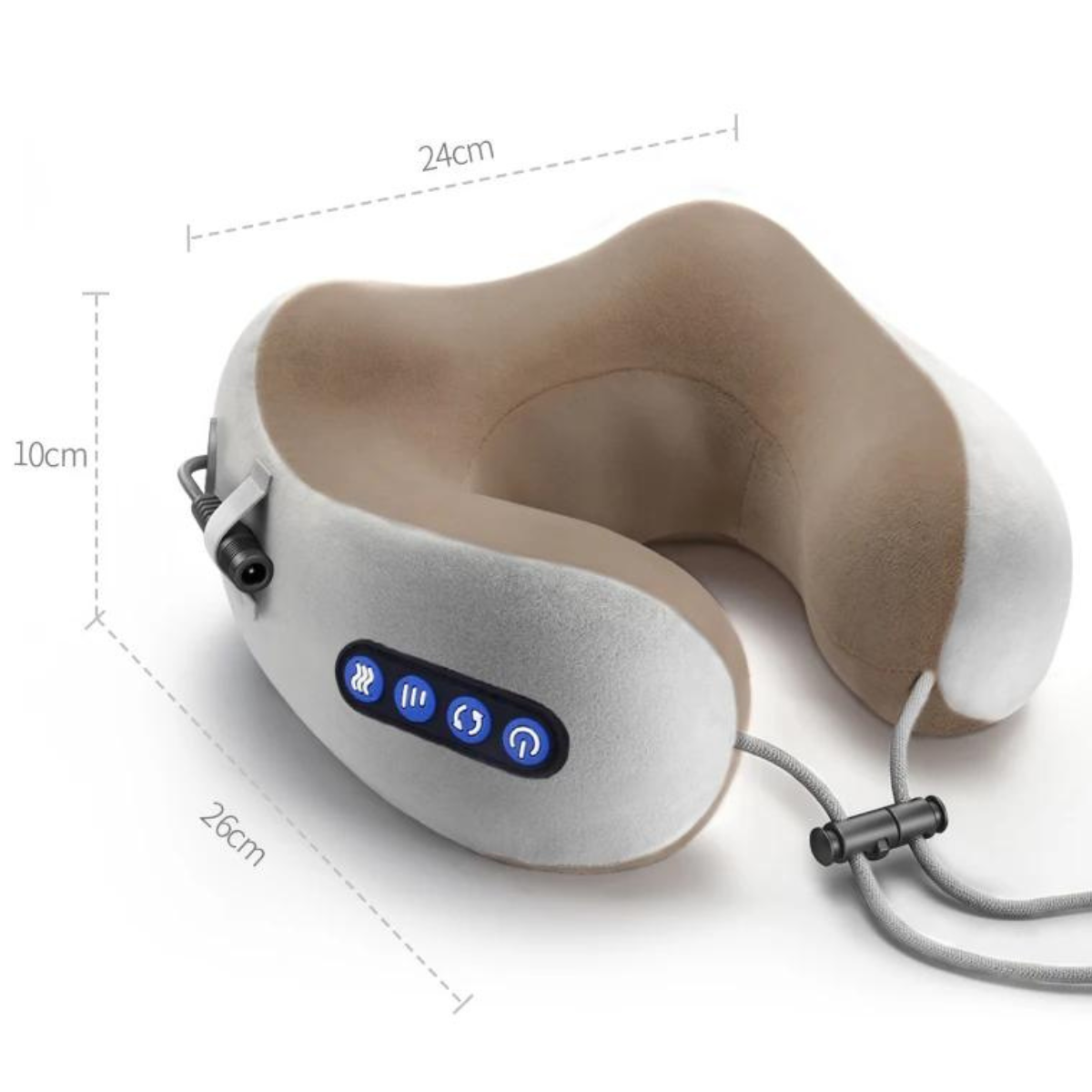 Cojin De Masaje Cervical Para Viajes