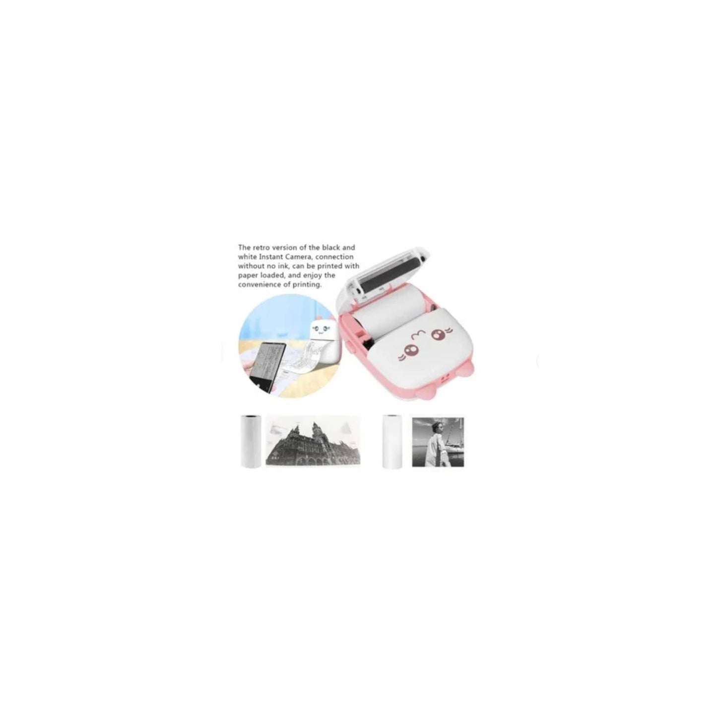 Mini Impresora Termica Portatil Bluetoot