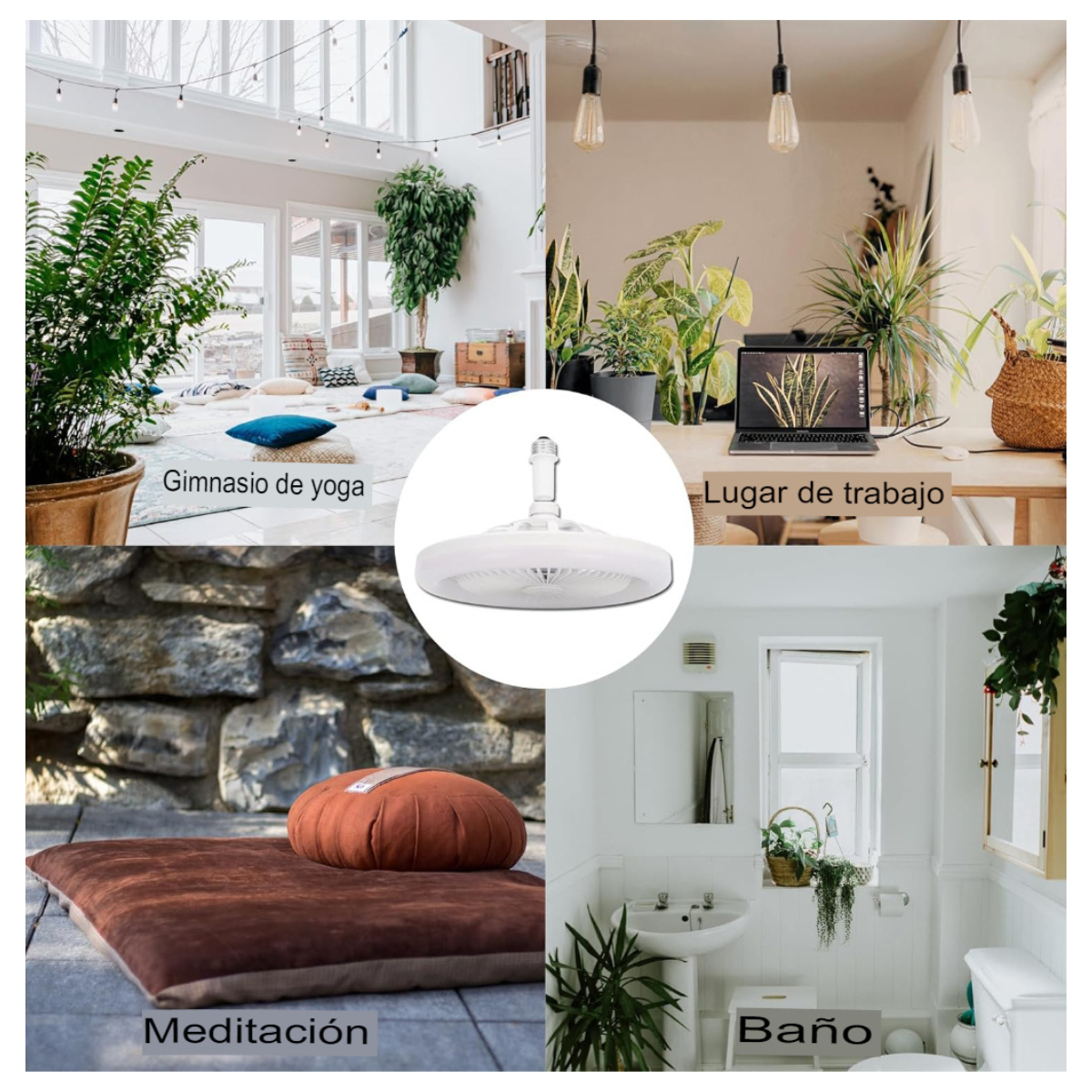 Mini Ventilador De Techo Control