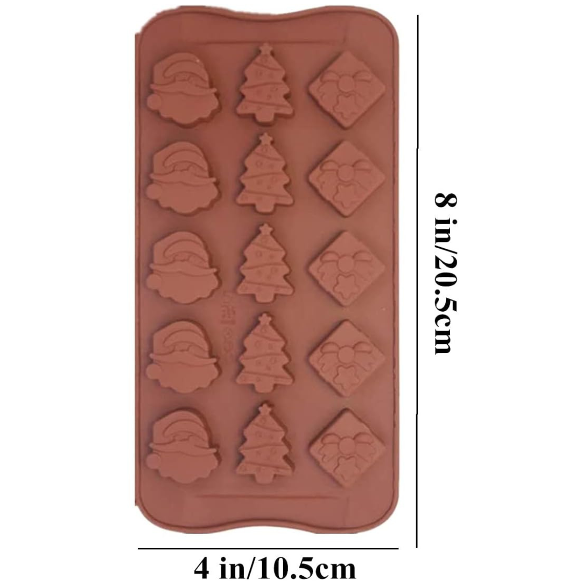 Moldes 15 Espacios Trio Navideno