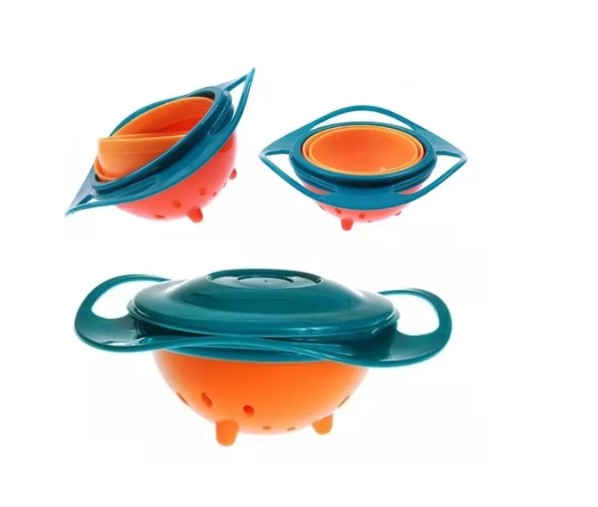 Plato Antivuelco Giratorio Bebe 360