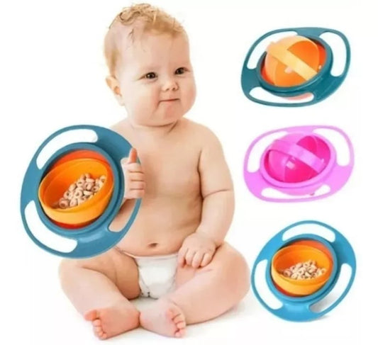 Plato Antivuelco Giratorio Bebe 360