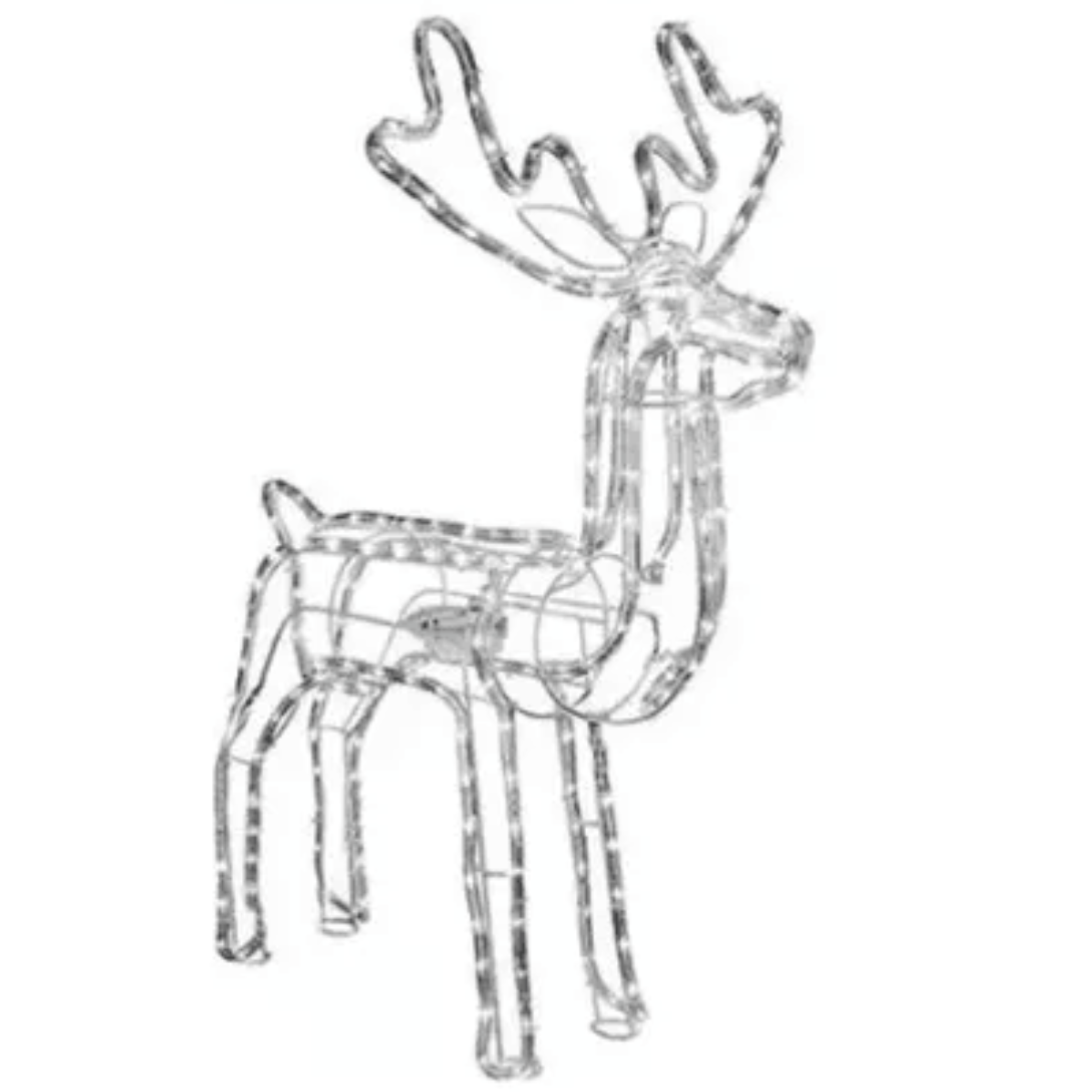 Reno Navideno Con Luces Led 100 Cm