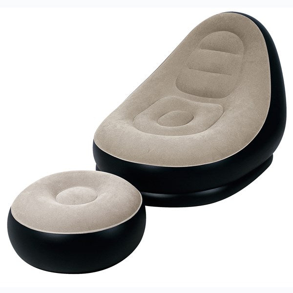Sofa Inflable Con Puff