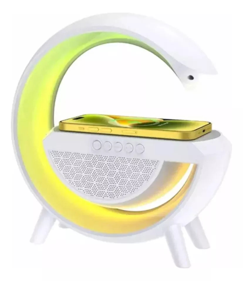 Lampara Rgb Con Altavoces Y Cargador Sr